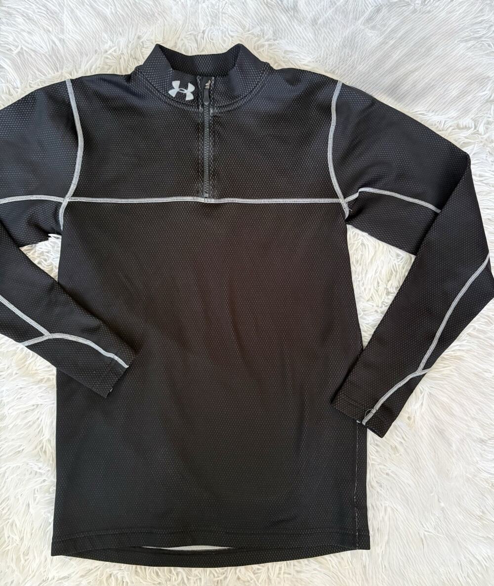 Under Armour “Cold Gear” Adult S 1/4 Zip Baselayer Jacket. Exc. Quality, Warm